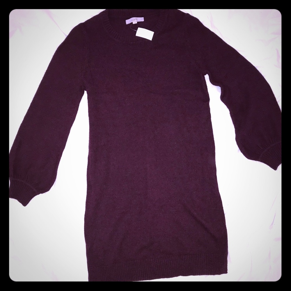 BRAND NEW LOFT sweater dress!